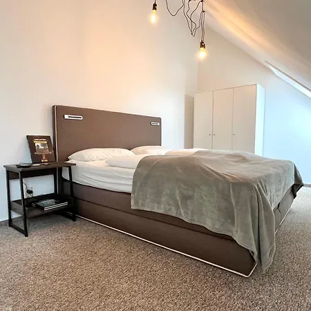 Modernes Apartment Mit Blick Zur Elbe Klipphausen Exterior photo